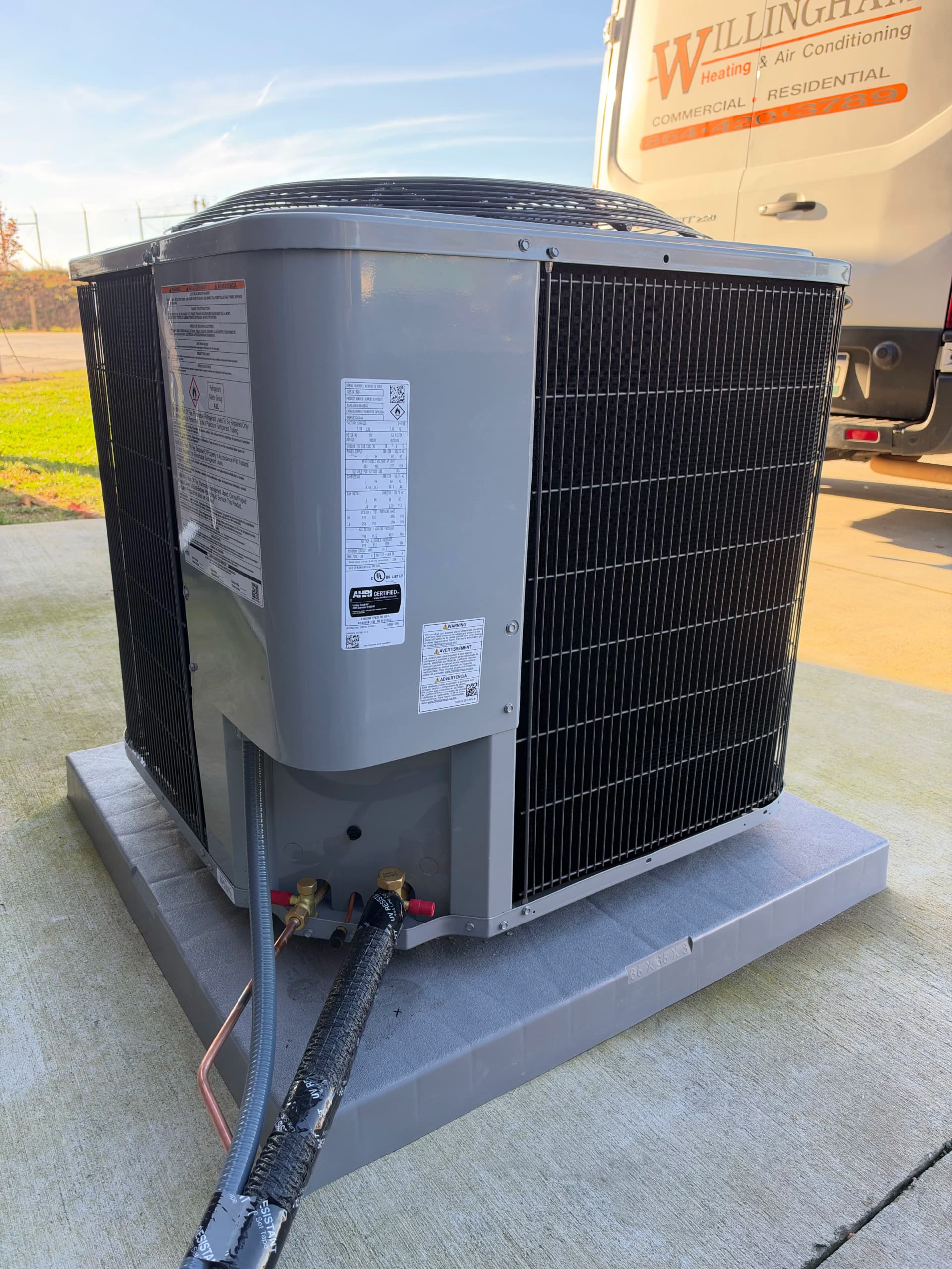 Gallery photos for New Construction Heat Pump and Ductwork Install Done Right: Image #3
