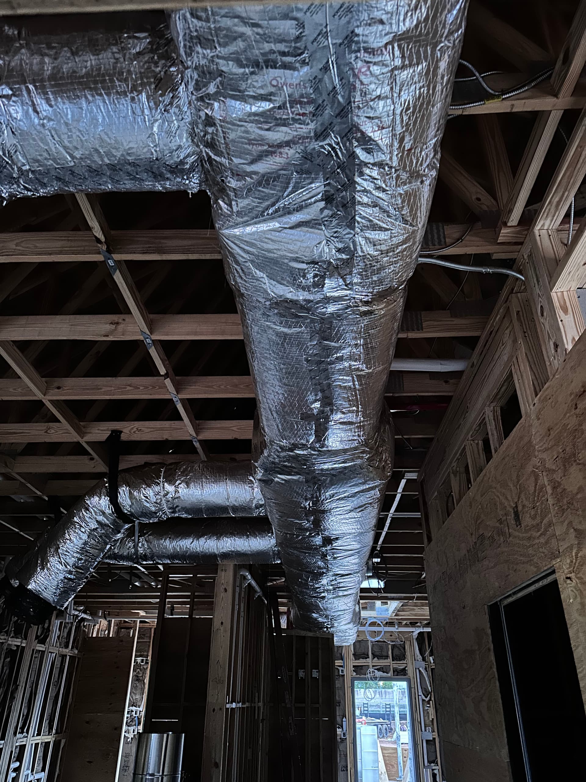Gallery photos for Commercial Ductwork Installation Underway in Santee: Image #1