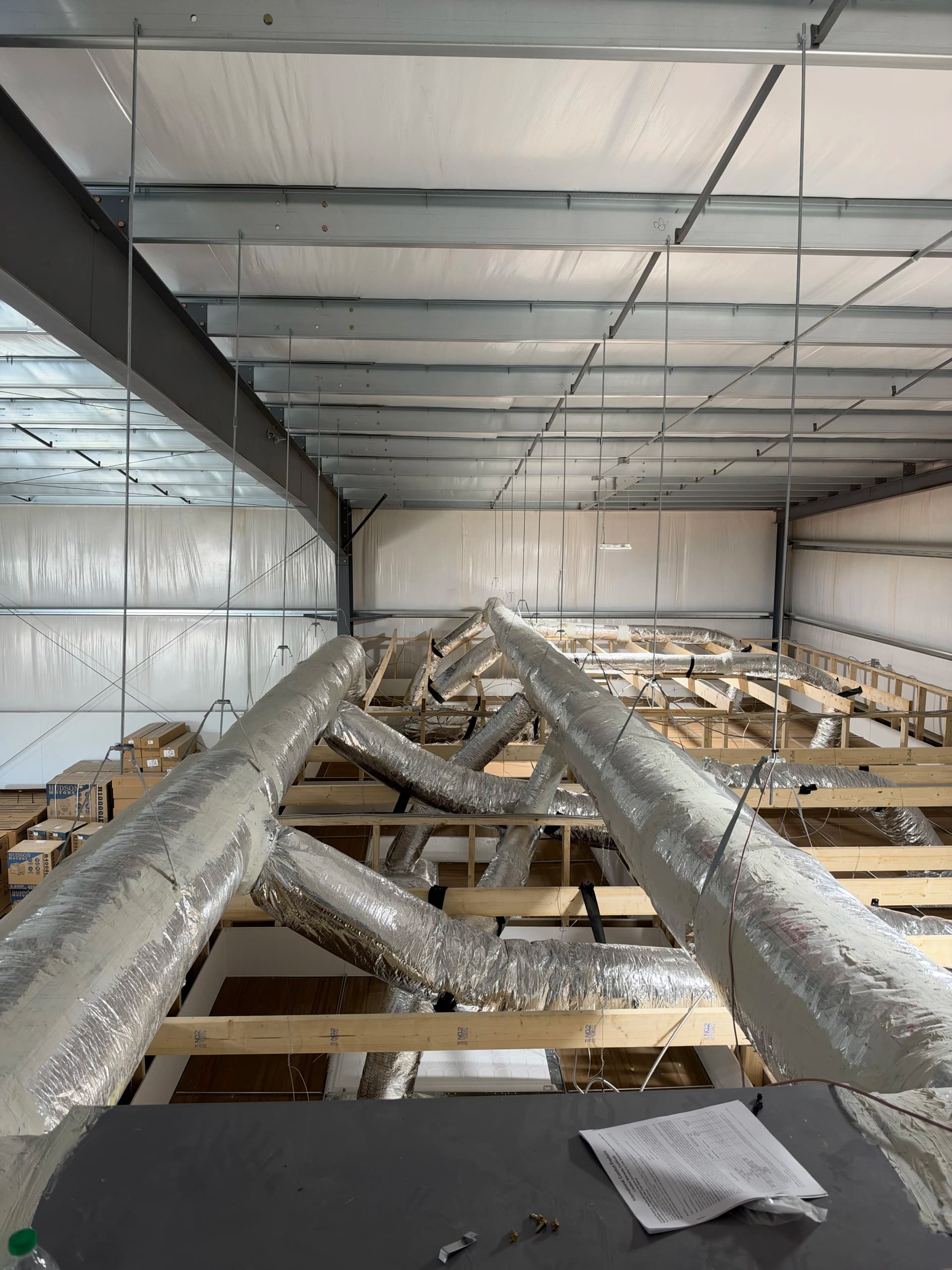 New Construction Heat Pump and Ductwork Install Done Right image