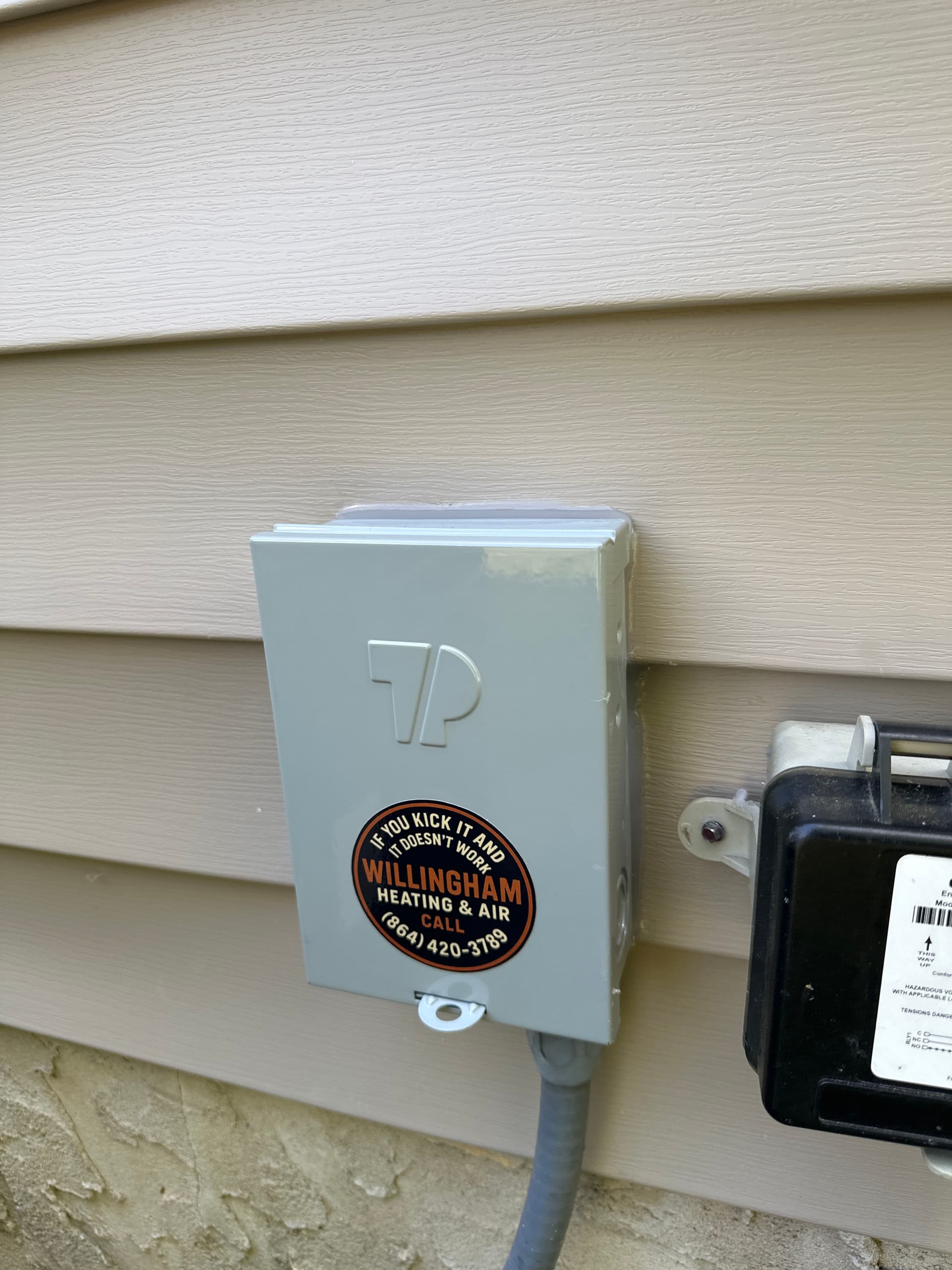 AC Back Online After Electrical Damage from Another Contractor image