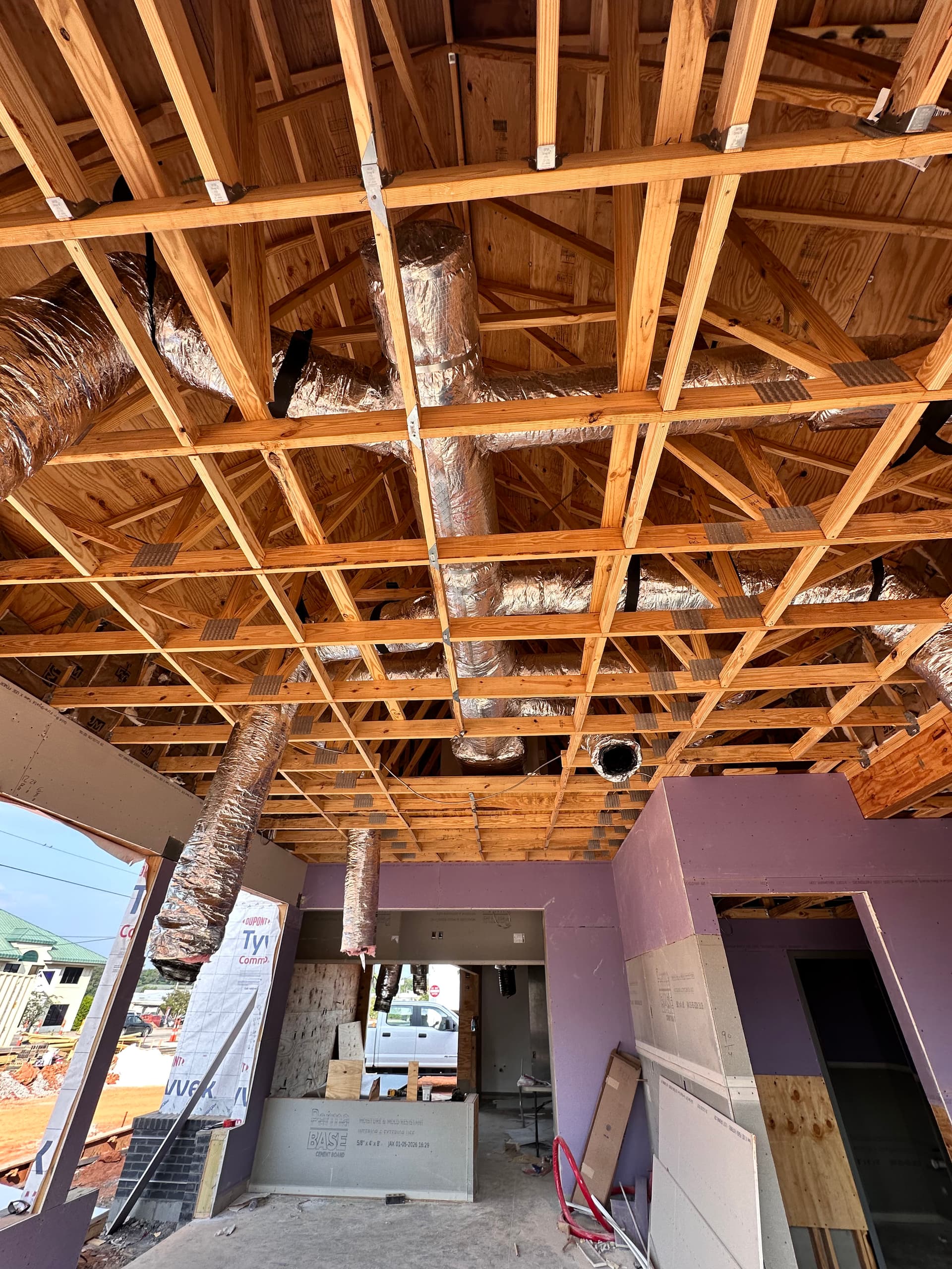 Commercial Ductwork Installation Underway in Santee image