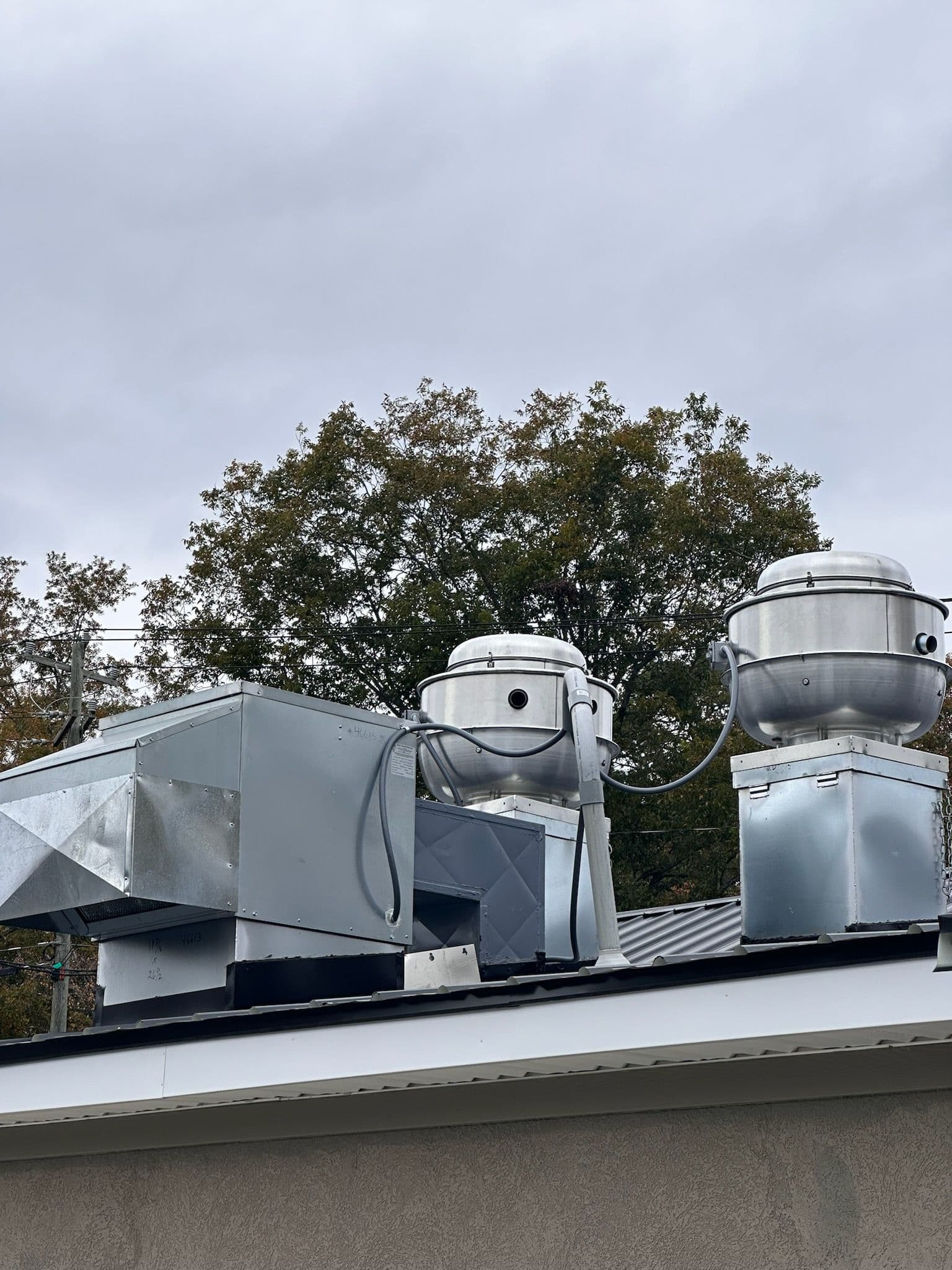 Exhaust Fans and Makeup Air Installation at Landrum Fish Market image