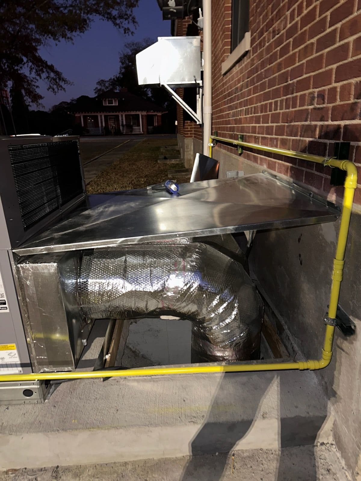 Gallery photos for 3-Ton HVAC Install for New Colombian Restaurant in Woodruff SC: Image #1