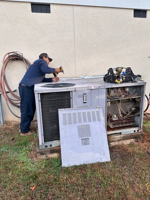 Comfortmaker 4T Gas Package Unit Installed in Greer, SC