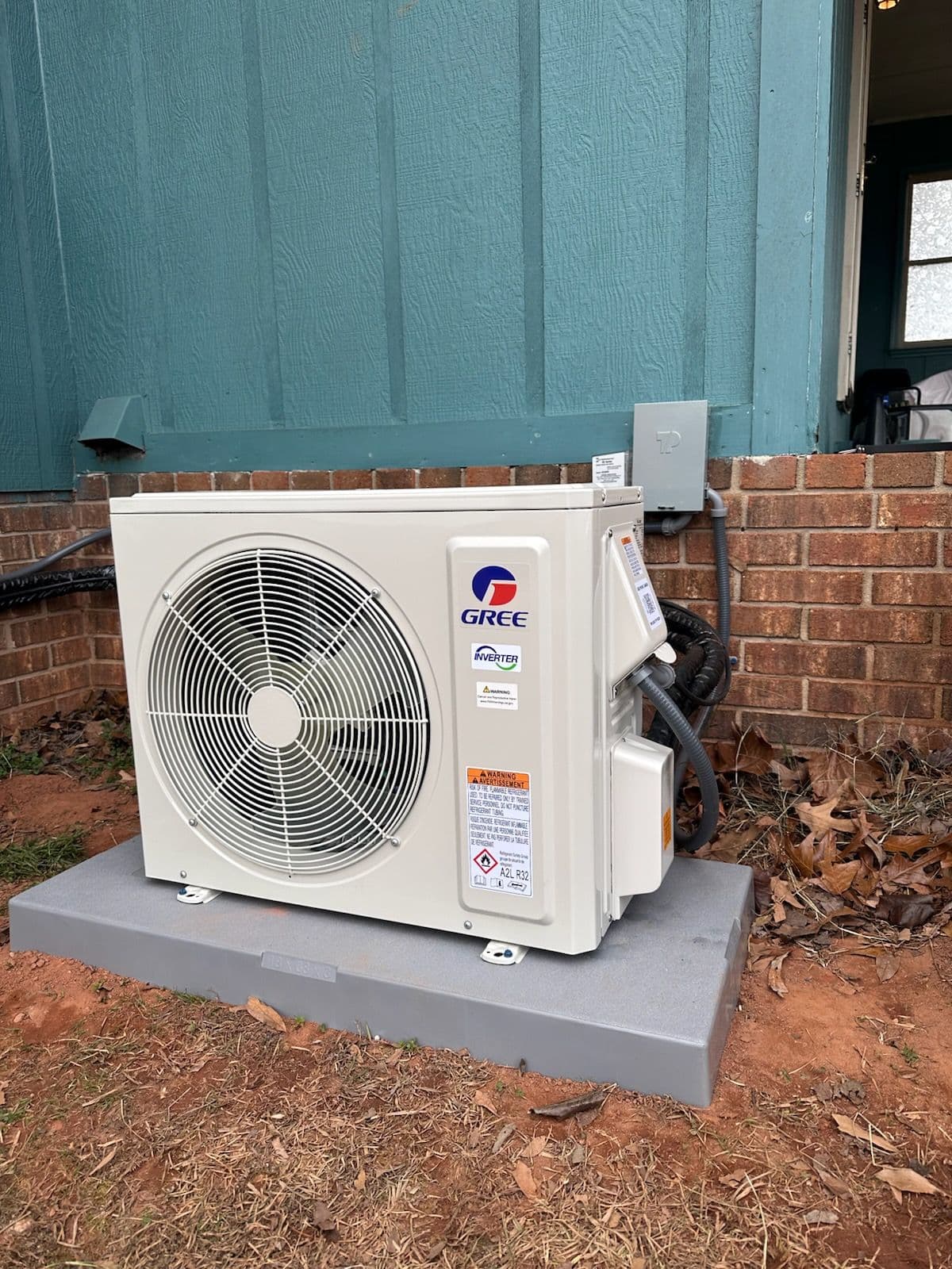 Project New Sunroom Comfort with GREE Mini Heat Pump Installation image