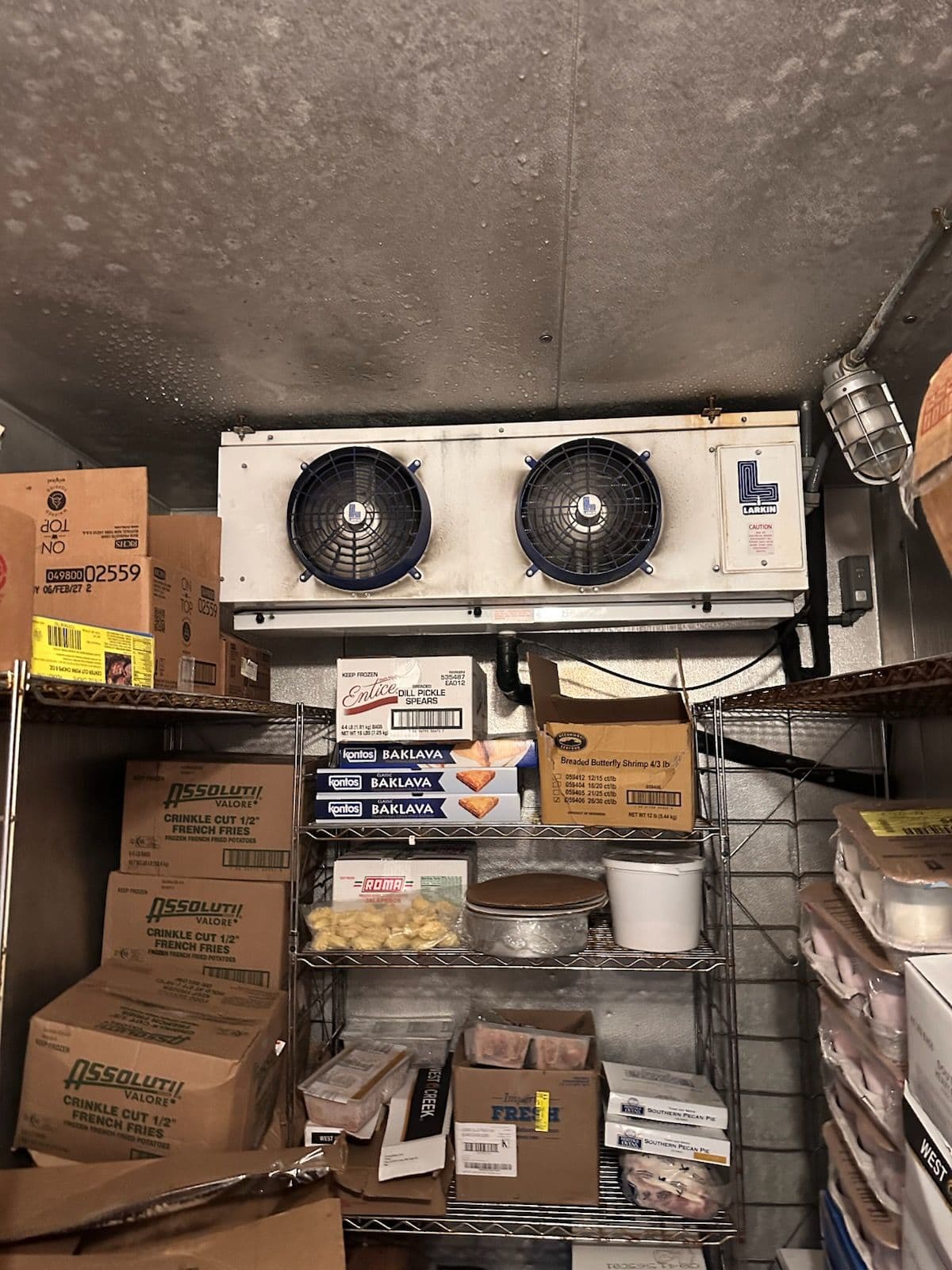 Gallery photos for Emergency Walk-In Cooler Rescue at Clock Restaurant of Lyman: Image #1