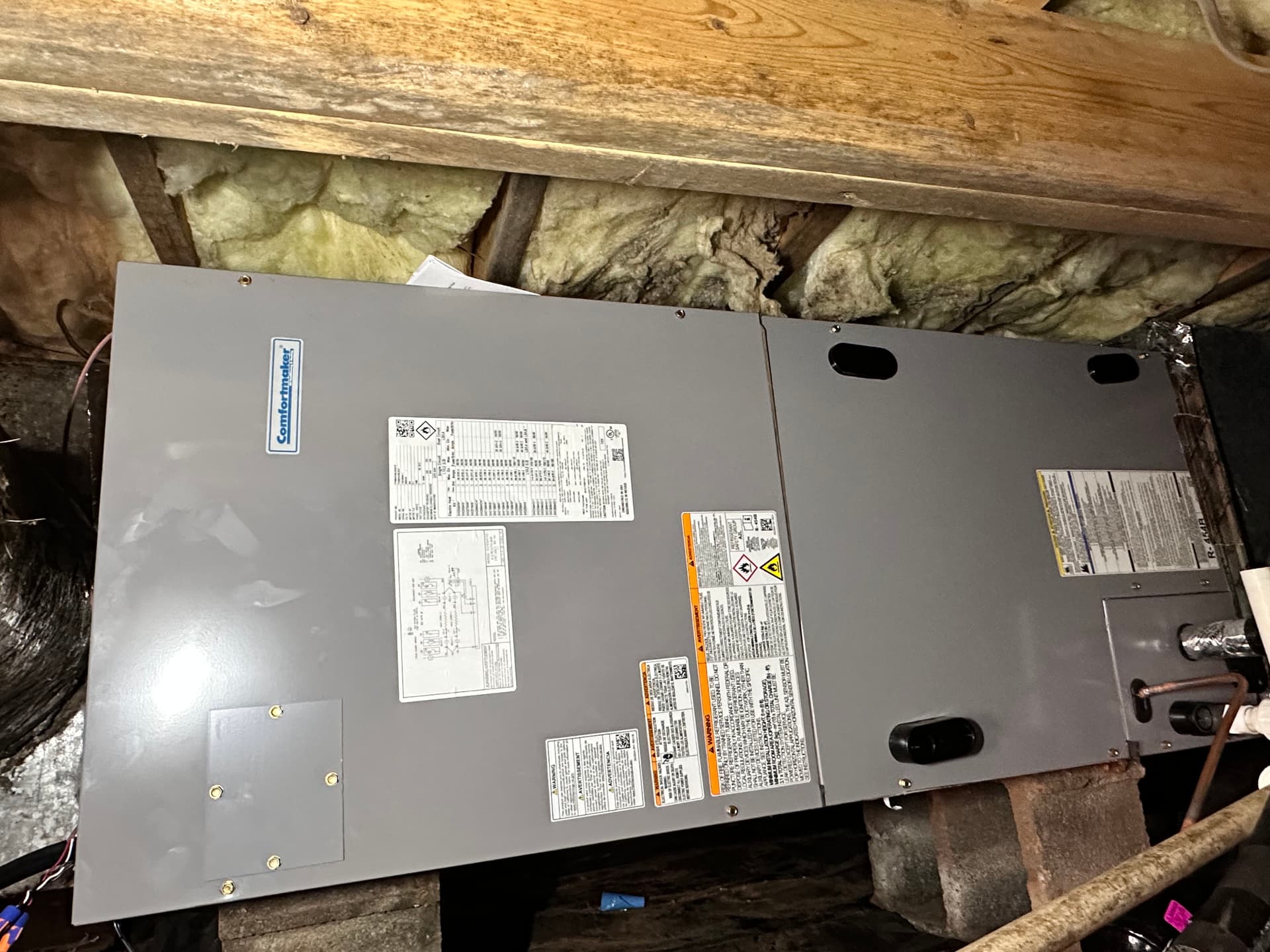 Gallery photos for 4-Ton Heat Pump Replacement with New Comfortmaker Equipment: Image #2