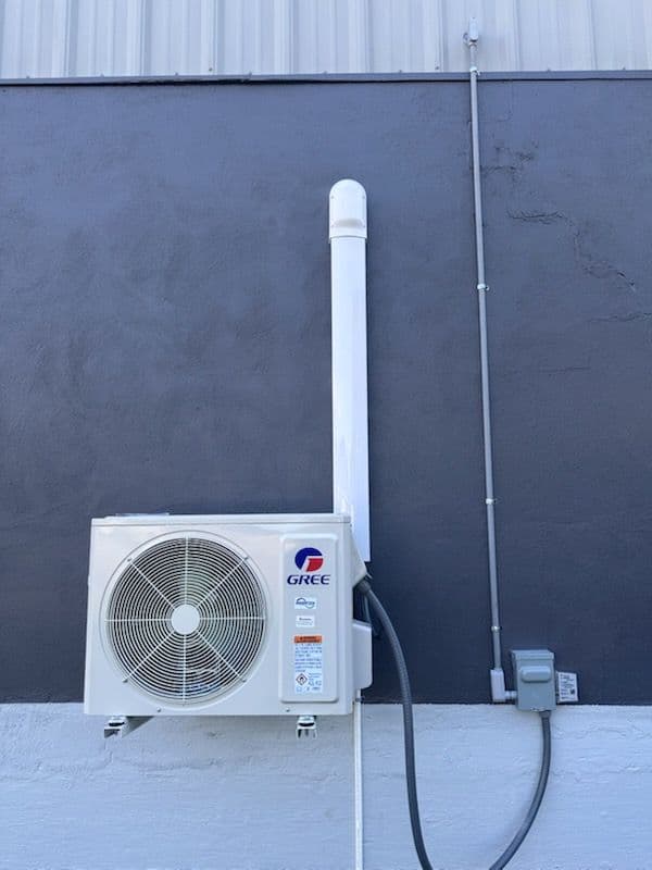 Gallery photos for Efficient GREE Mini-Split System Set-Up: Image #2